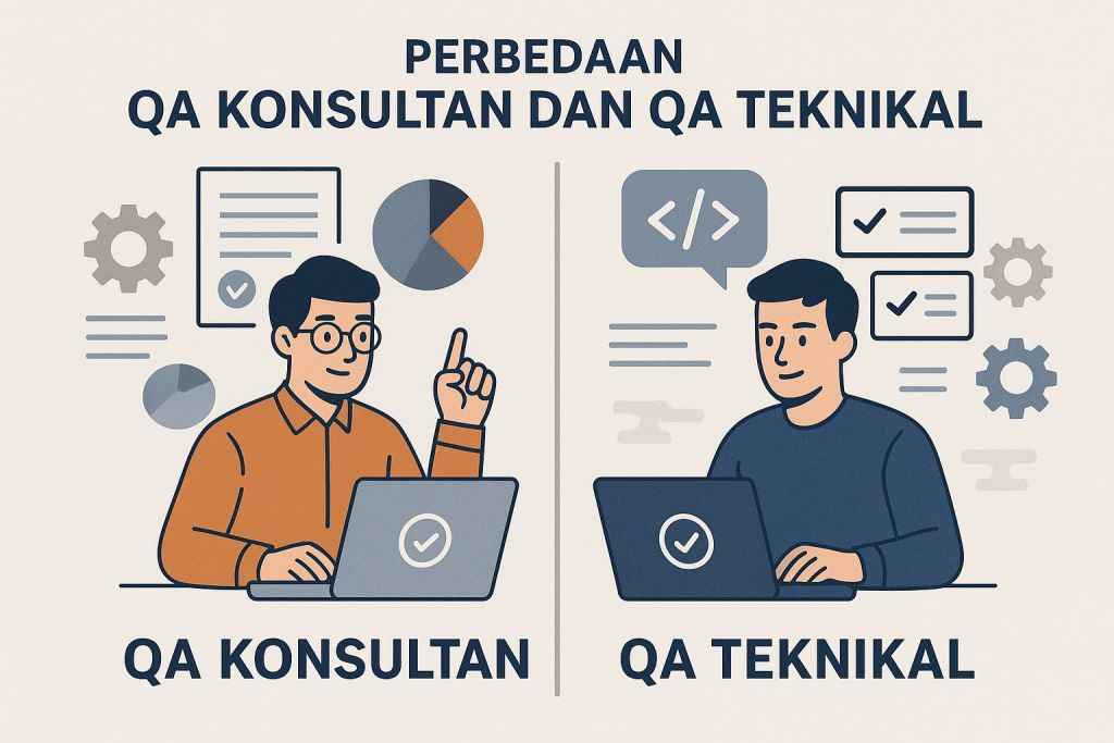 Perbedaan QA Konsultan dan QA Teknikal dalam Dunia Perusahaan IT