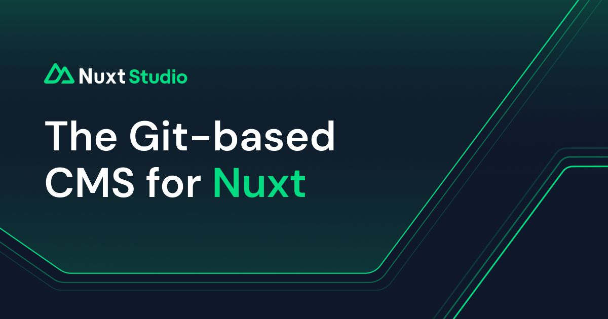 Nuxt Studio