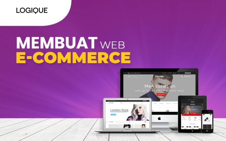 membuat website e-commerce