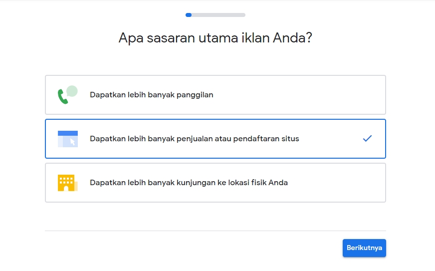 cara daftar google ads