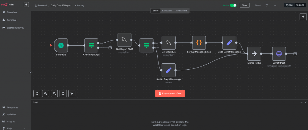 N8N Workflow Logique