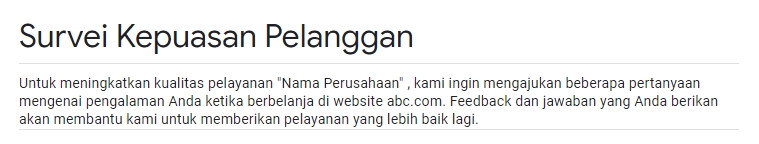 cara membuat google form