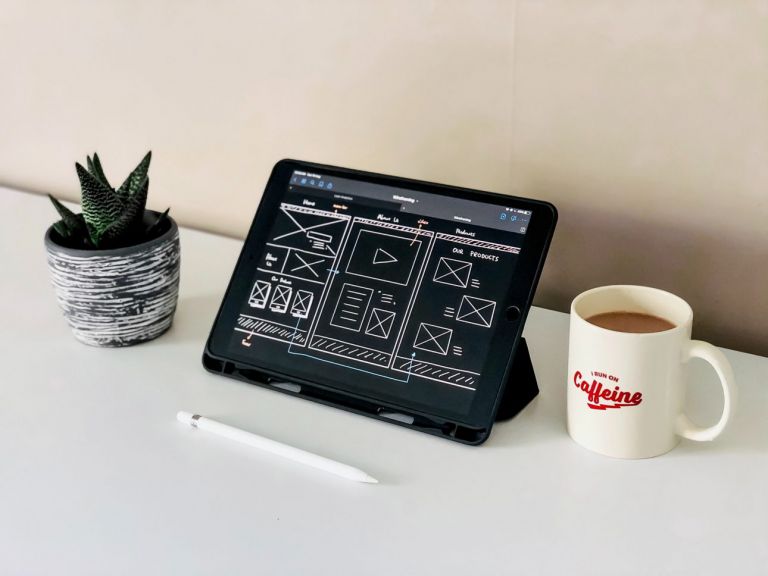 wireframe website