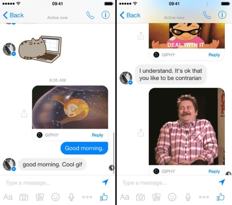 fitur aplikasi messenger