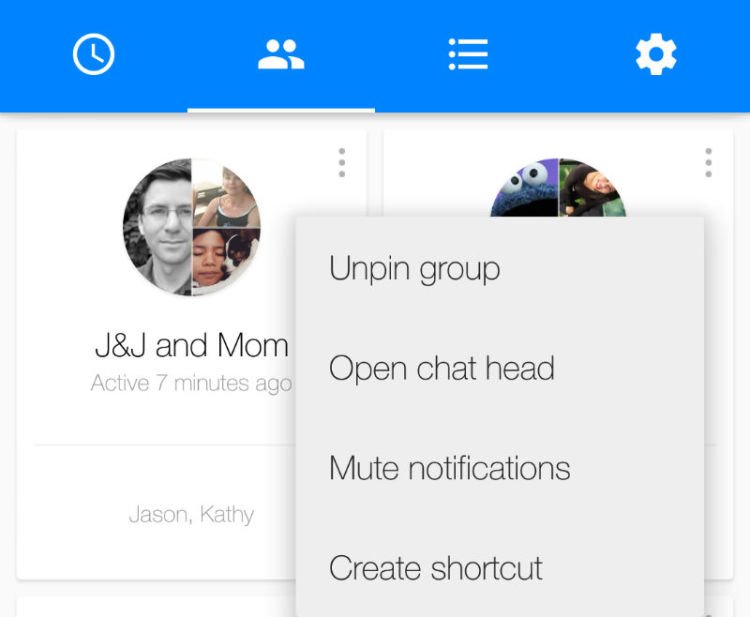 fitur aplikasi messenger