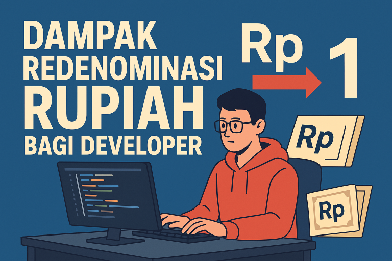dampak redenominasi rupiah bagi developer
